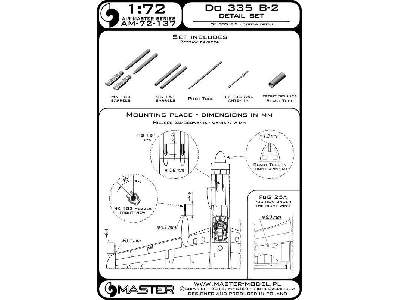 Do 335 B-2 &#8211; Zestaw Detali &#8211; Mg 151, Końcówka Mk-103 - image 3