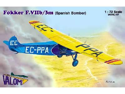 Fokker F.VIIb/3m - Spanish bomber - image 1