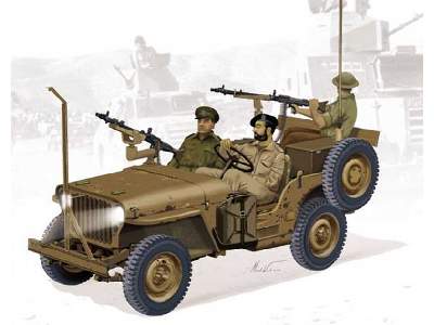 IDF 1/4-Ton 4x4 Truck w/MG34 Machine Guns - image 1