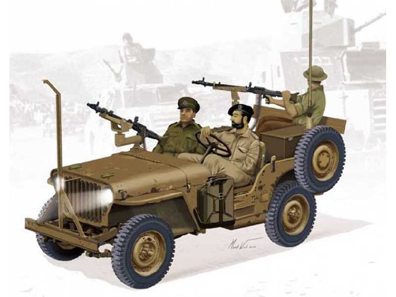 IDF 1/4-Ton 4x4 Truck w/MG34 Machine Guns - image 1