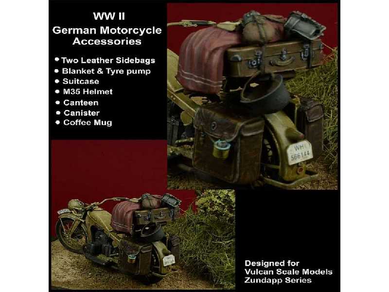 WWII German Motorcycle Accessories - image 1