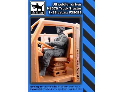 Us Soldier Driver M1070 Truck Tractor - image 2