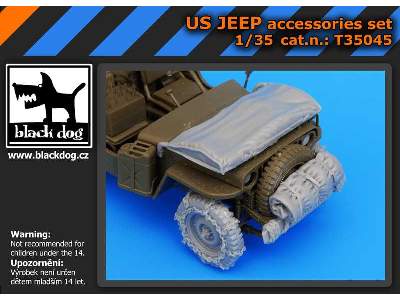 US Jeep Accessories Set For Tamiya - image 2