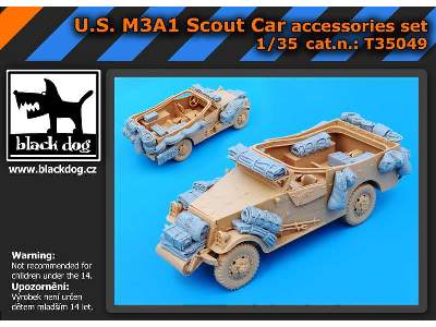 US M3a1 Scout Car For Hobby Boss - image 4