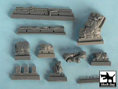 M26 Pershing Accessories Set For Tamiya 32537, 17 Resin Parts - image 5