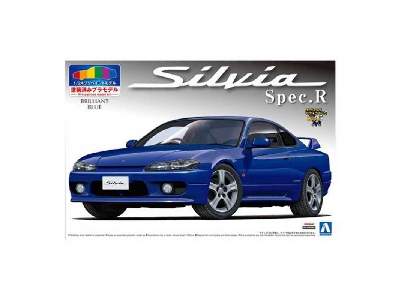 Aoshima 00862 1/24 S15 Silvia Spec.R - Blue - image 1