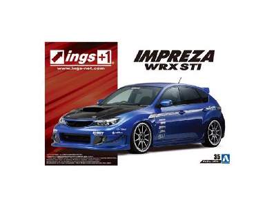 Aoshima 05423 - 1/24 Grb Impreza Wrx Sti 07 Subaru - image 1