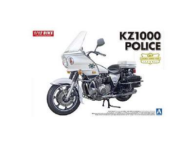 Aoshima 05459 - 1/12 Kawasaki Kz1000 Police - image 1