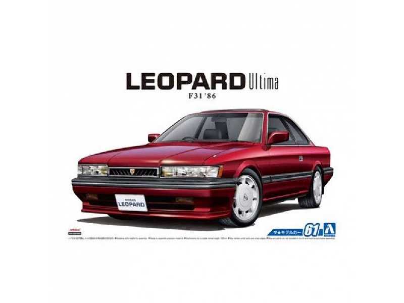 Aoshima 05482 1/24 Nissan Uf31 Leopard 3.0 Ultima - image 1 Aoshima 05482 1/24 Nissan Uf31 Leopard 3.0 Ultima - image 1