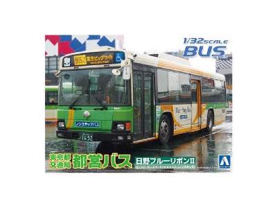 Aoshima 05503 - 1/32 Tokyo Metropolitan Bus - image 1