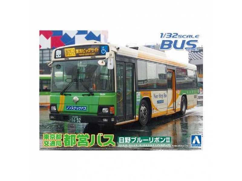 Aoshima 05503 - 1/32 Tokyo Metropolitan Bus - image 1