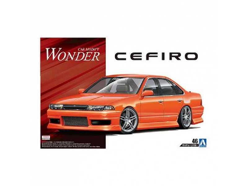 Aoshima 05513 - 1/24 Wonder A31 Cefiro '90 Nissan - image 1