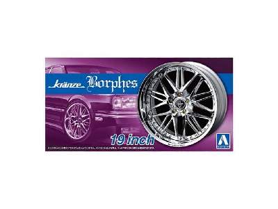 Aoshima 05528 - 1/24 Rims Kranze Borphes 19inch - image 1