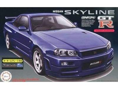 Nissan Skyline Gt-r (R34) With Car Name Plate - image 1