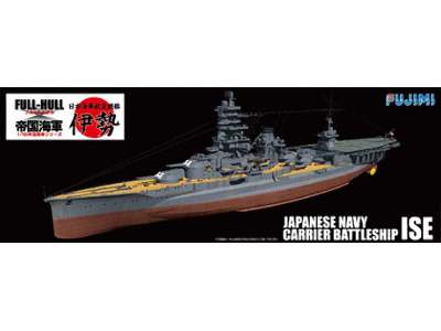 Japanese Navy Heavy Carrier Battleship Ise Full Hull - image 1