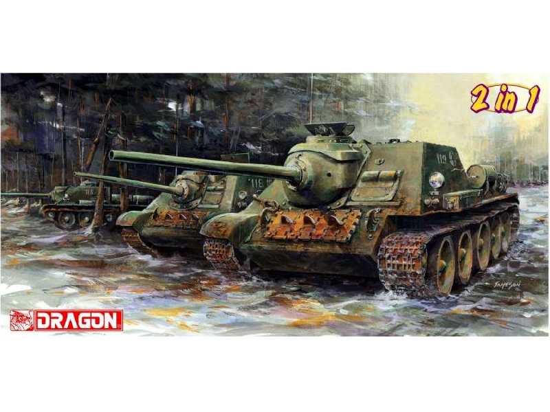 Soviet SU-85M Tank Destroyer - image 1