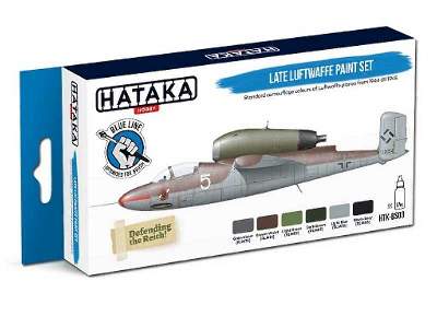 Htk-bs03 Late Luftwaffe Paint Set - image 1