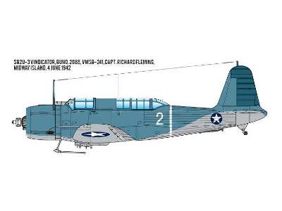 USN SB2U-3 Vindicator Battle of Midway  - image 3