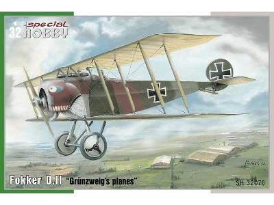 Fokker D.II Grünzweigs Planes - image 1