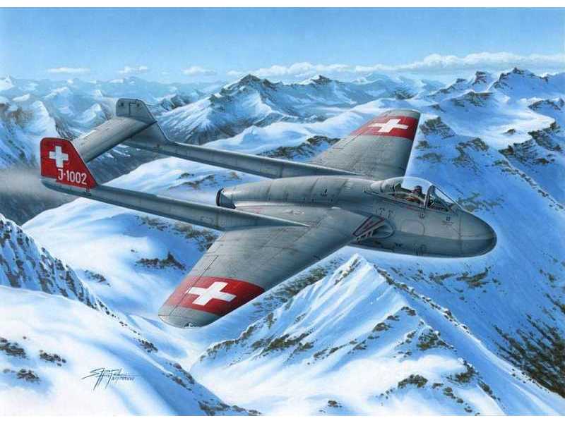 DH.100 Vampire Mk.I Swiss AF - image 1 DH.100 Vampire Mk.I Swiss AF - image 1
