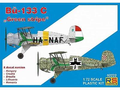 Bücker 133 C Green stripe - image 1