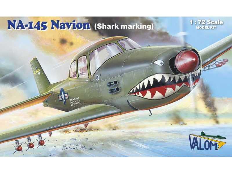North-American NA-145 Navion Shark markings - image 1