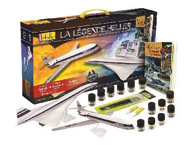 La Legende Concorde + Caravelle + Book - Gift Set - image 1