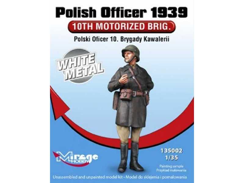 Polski Oficer 10. Brygady Kawalerii 1939 [figurka Z Białego Meta - image 1