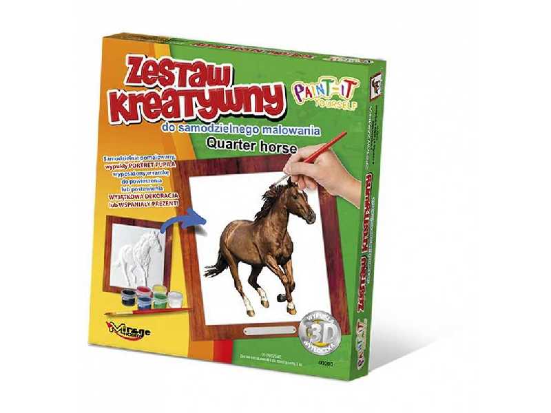 Zestaw Kreatywny Koń  Quarter Horse - image 1