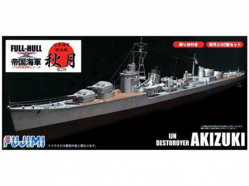 IJN Destroyer Akizuki Full-Hull Model DX - image 1