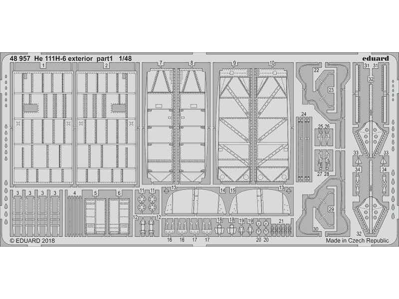 He 111H-6 exterior 1/48 - image 1