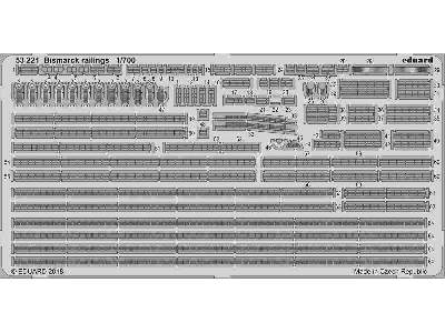 Bismarck railings 1/700 - image 1