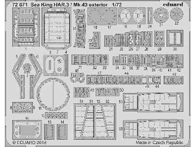 Sea King HAR.3 / Mk.43 exterior 1/72 - image 1