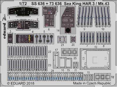 Sea King HAR.3 / Mk.43 interior 1/72 - image 1