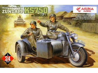 German Motorcycle Zundapp Ks750 W/Sidecar - image 1