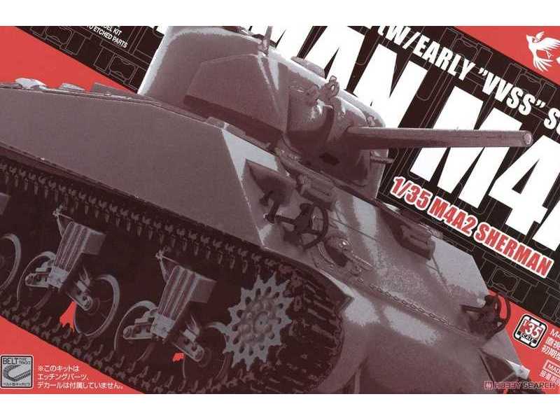 M4A2 Sherman Direct Vision with Early VVSS With T49 Tracks - image 1