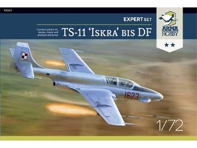 Ts-11 Iskra Expert Set Silver Model Plastikowy - image 1