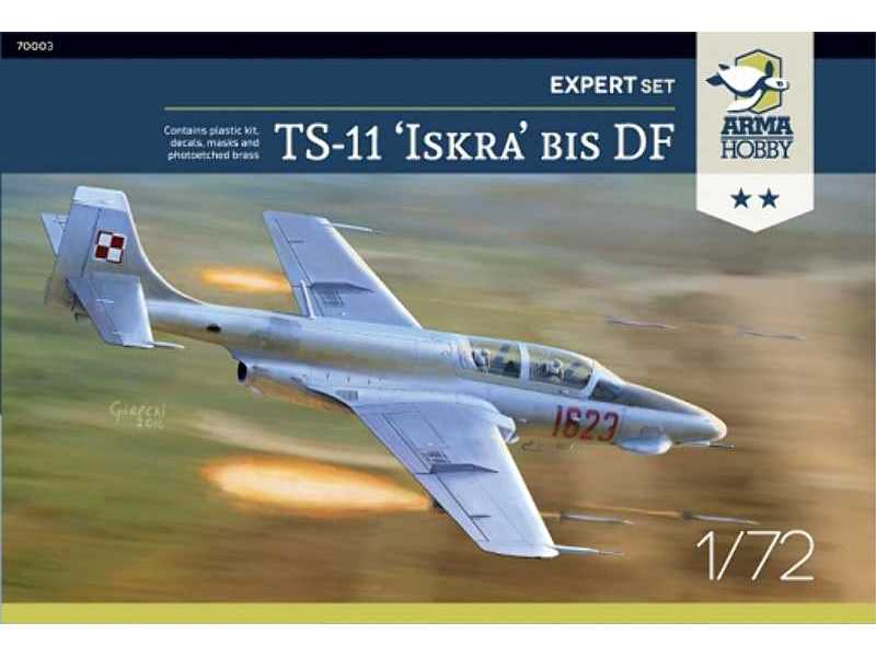 Ts-11 Iskra Expert Set Silver Model Plastikowy - image 1