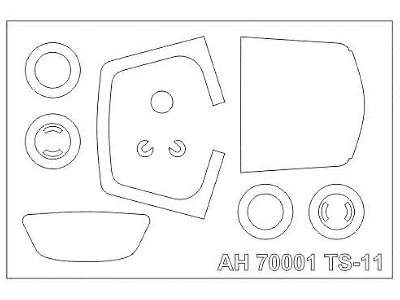 Ts-11 Iskra Expert Set Silver Model Plastikowy - image 4