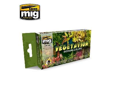 A.Mig Vegetation Diorama Colors Set - image 1
