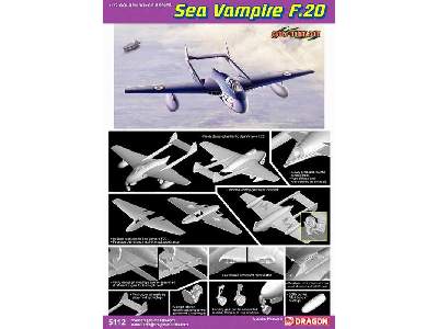 Sea Vampire F.20 - Golden Wing Series - image 3