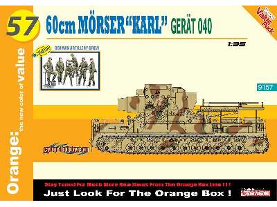 60cm Morser Karl Gerat 040 w/crew - image 1