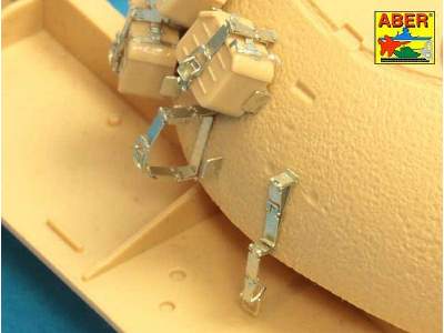 Mounts for additional ammunition boxes on T-54, T-55 or T-62k - image 7