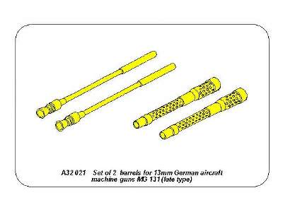 Barrels for German 13mm aircraft machine guns MG 131 late type - image 5