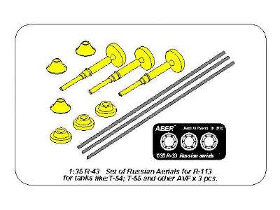 Aerials R-113 for Russian Tanks like: T-54, T-55 and other AVF - image 6