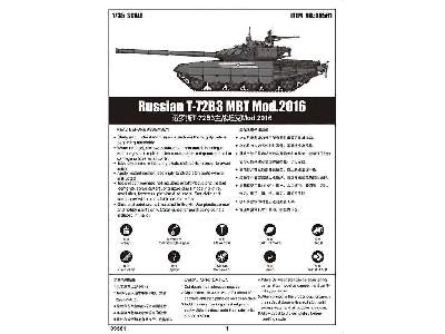 Russian T-72B3 MBT Mod. 2016  - image 5