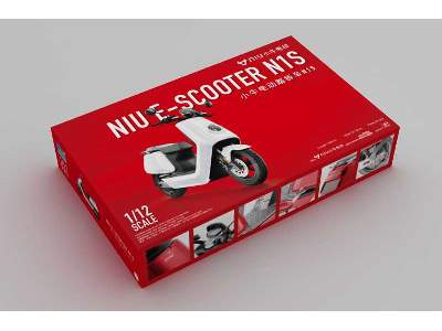 NIU E-SCOOTER N1S - Pre-Painted (white version) - image 2