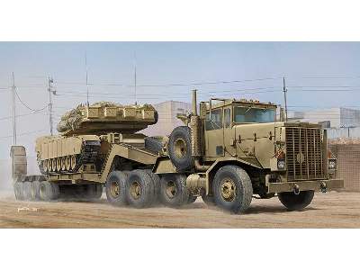 M911 C-HET w/m747 Heavy Equipment Semi-Trailer  - image 1