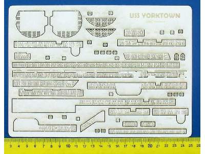 USS Yorktown - Zestaw Detali -pomosty - image 1