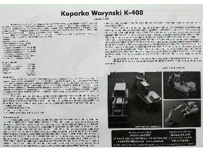 Koparka Waryński K-408 - image 4